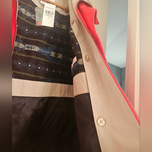 NWT Coldwater Creek All Weather Vest Long Dover Red Petite Small - Picture 12 of 16